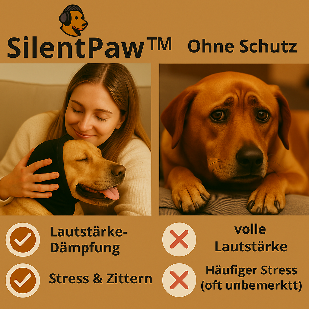 SilentPaw™ – Schütze deinen Hund vor Lärm