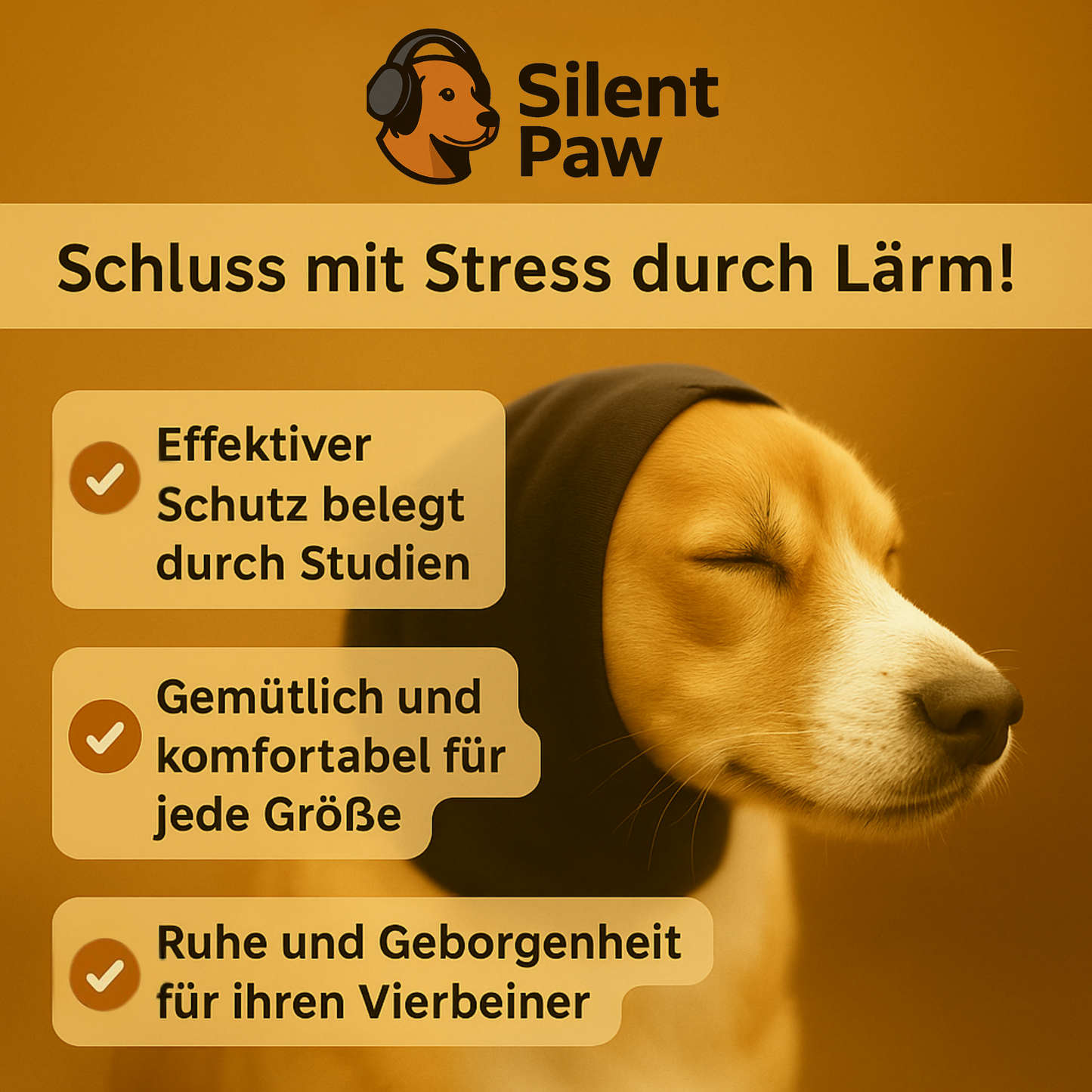 SilentPaw™ Hunde Hörschutz